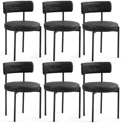 AVAWING Dining Chairs Mid-Century Modern Kitchen Chairs Set of 6
