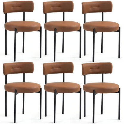 AVAWING Dining Chairs Mid-Century Modern Kitchen Chairs Set of 6