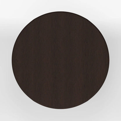 5-Piece Dining Set, 42 Round Drop-Leaf Table and Slat Back Chairs