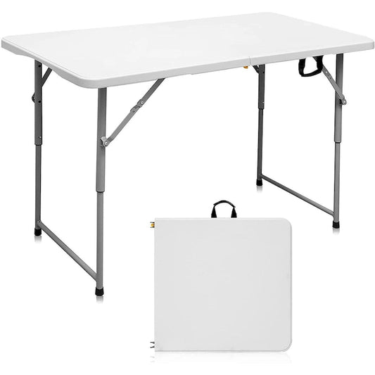 4 ft. Folding Table with Durable Resin Surface