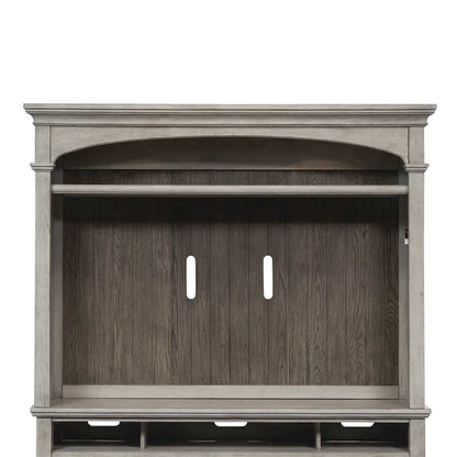 Heartland Antique White Tobacco Entertainment Center