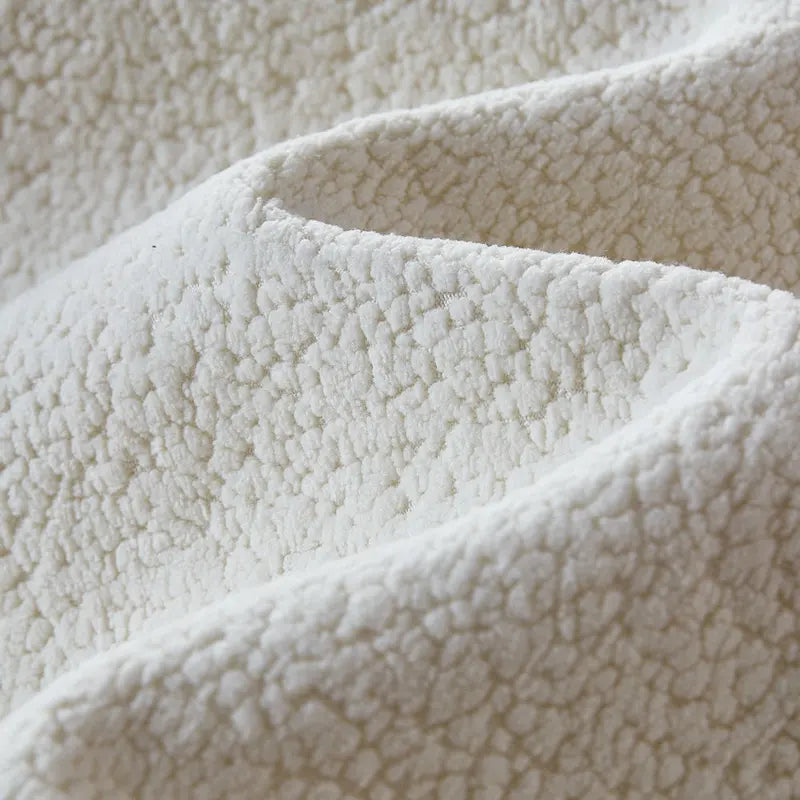 HOOOWOOO Modern Upholstery Chaise Sofa with Pillows for Living Room