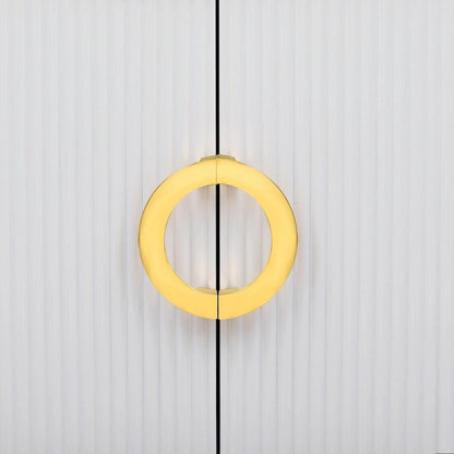 Modern TV Stand for TVs up to 80 Inches, Entertainment Center with Drawers and Cabinet