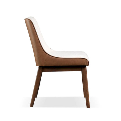 Furniture of America Beau III Mid-century 2-Pack Wingback Dining Chair Set