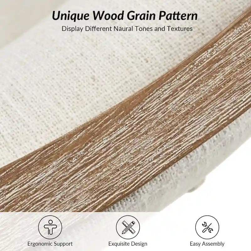 Albert Farmhouse Upholstered Solid Wood Dining Chair Set of 2 by HULALA HOME