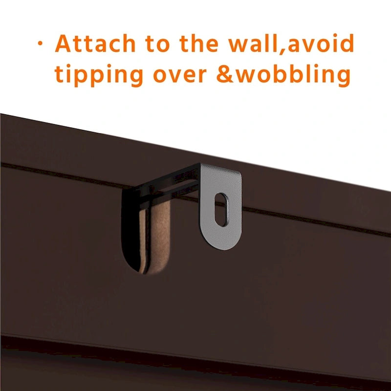 Yaheetech Bathroom Organizer Over The Toilet,2-Door,1 Open-Shelf