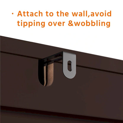 Yaheetech Bathroom Organizer Over The Toilet,2-Door,1 Open-Shelf