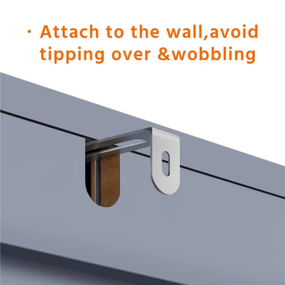 Yaheetech Bathroom Organizer Over The Toilet,2-Door,1 Open-Shelf