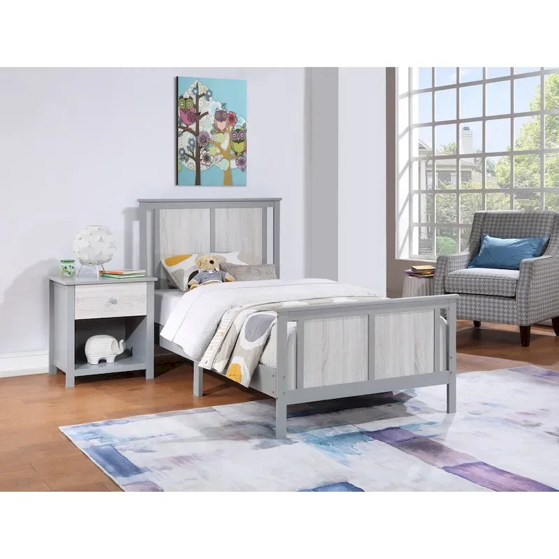 Olive & Opie Connelly Reversible Panel Twin Bed