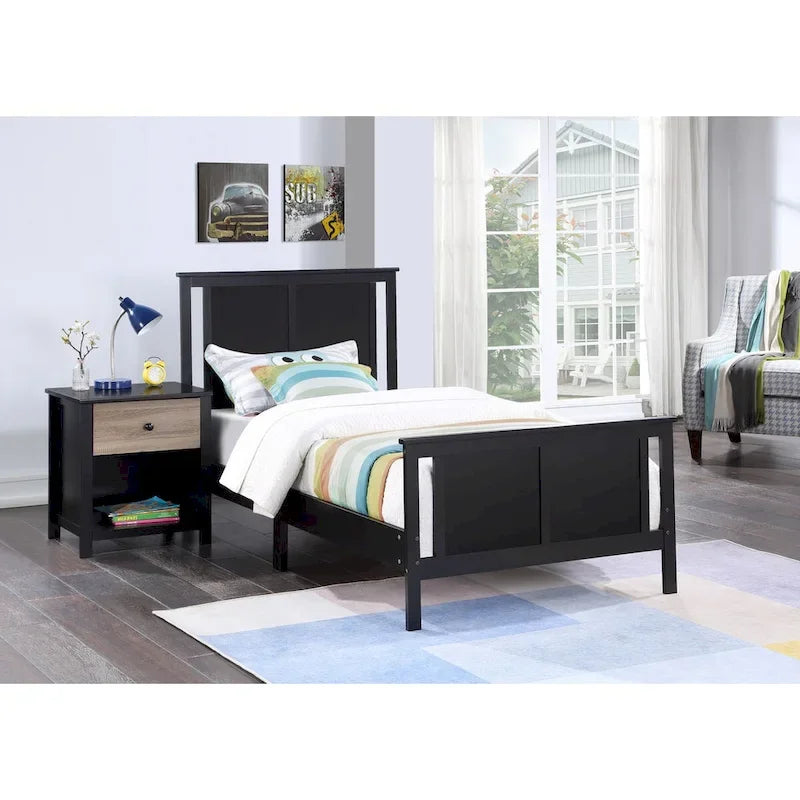 Olive & Opie Connelly Reversible Panel Twin Bed