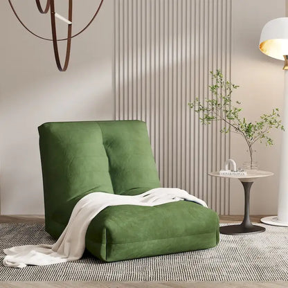 Mieres Bean Bag Chair, Lazy Floor Sofa Couch, Corner Bean Bag Chair for Adults, Tatami Sofa with Sponge Filling