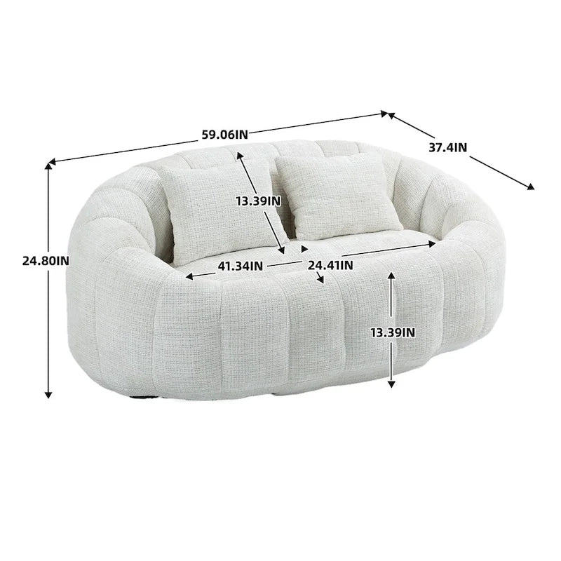 Bean bag chair, lazy sofa, durable and comfortable lounge chair