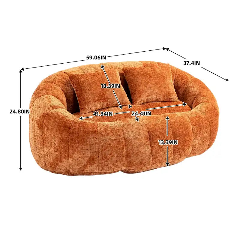 Bean bag chair, lazy sofa, durable and comfortable lounge chair